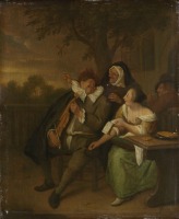 Картины - Ян Стен. Весёлая компания, 1670-1679