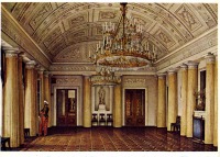 Картины - К. А. Ухтомский (1818 - 1881). Зимний дворец. Арапский зал ( Большая столовая ).