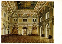 Картины - К. А. Ухтомский (1818 - 1881). Зимний дворец. Аванзал с выходом в Большой зал ( Николаевский ). 1861