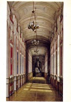 Картины - К. А. Ухтомский (1818 - 1881). Зимний дворец. Помпейская галерея. 1862