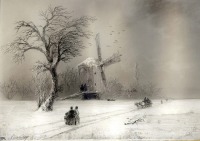 Картины - Зимние пейзажи И.К.Айвазовского