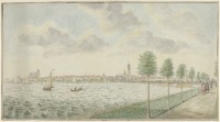 Картины - Общий вид Кампена на реке Эйссель