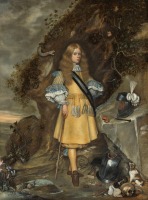 Картины - Мемориальный портрет Мозеса Терборха,1667-1669