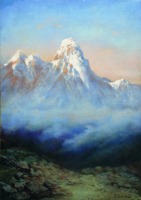 Картины - Горные вершины Кавказа