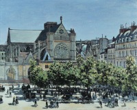 Картины - Церковь Сен-Жермен л'Оксеруа. 1867