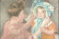 Картины - Мать и маленькая девочка