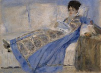 Картины - Мадам Моне на диване
