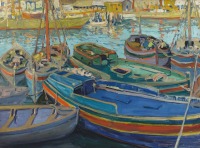 Картины - Рыбацкие лодки