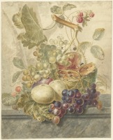 Картины - Натюрморт с фруктами и овощами