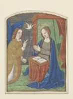 Картины - Благовещение Марии. Мария и Ангел с благой вестью