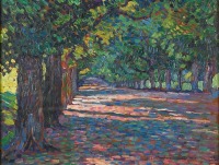 Картины - Безымянные деревья вдоль дороги