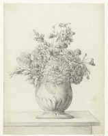 Картины - Букет летних цветов в вазе