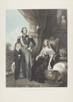 Картины - Портрет Вильгельма III, Софии Вюртембергской и их сыновей