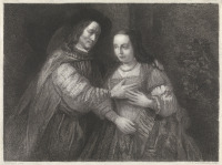 Картины - Еврейская невеста, Исаак и Ребекка
