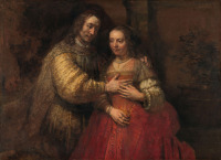 Картины - Еврейская невеста, Исаак и Ребекка