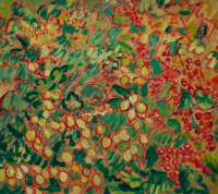 Картины - Луи Вальтат, Жёлтые и красные ягоды