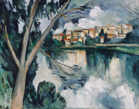 Картины - Морис де Вламинк, Пейзаж в Буживале