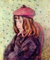 Картины - Картини.  Каміль  Піссарро (1830-1903).  Портрет Фелікса Піссарро.