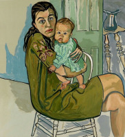 Картины - Элис Нил, Мать и дитя, I