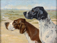 Картины - Жак Картье, Охотничьи собаки