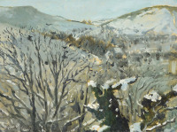 Картины - Поль Мейз, Комптон-Даунс зимой