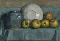 Картины - Пит Мондриан, Натюрморт с яблоками
