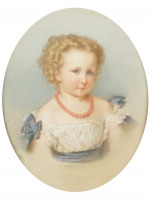 Картины - Эдмунд Хэвелл II, Портрет девочки