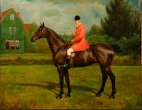 Картины - Эдмунд Хэвелл II, Портрет английского аристократа-охотника