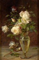 Картины - Мария Нил-Фрош, Натюрморт с розами
