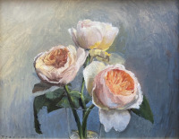 Картины - Рэйчел Персонет. Персиковые розы