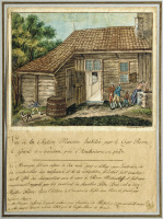 Картины - Ф.В. Геннзингер. Дом Петра I в деревне Гранд Ардам близ Амстердама