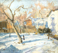 Картины - Фёдор Захаров. Зима