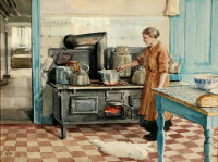 Картины - Ольга Александровна. На кухне