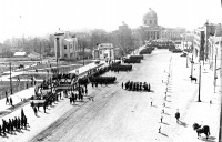 Курск - Первомайский парад на Красной площади Курска