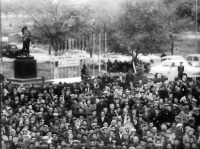 Каспийск - Каспийск. 7 Ноября 1965 года.Праздничный митинг.