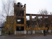 Фурманов - Руина 7ой школы. Сгорела.