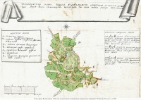 Волоколамск - План Волоколамска 1766 года