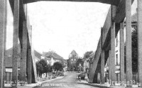 Калининградская область - Поселок Знаменск (Велау до 1947 года) Вид с моста через Преголь на Велау. 1920-е годы