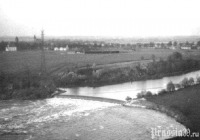 Калининградская область - Поселок Знаменск (Велау до 1947 года) Дамба (водопад) на реке Алле ШЛава) в Велау. Довоенное фото