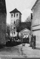 Калининградская область - Neukirch. Kirche und Friedhofstor