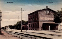 Калининградская область - Mehlauken. Bahnhof.