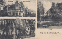 Калининградская область - Norkitten. Schloss, Kirche,Gasthaus Sriss Wegner