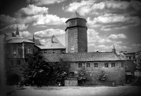 Калининград - Кёнигсберг. Башня Haberturm (Овсяная башня) - древняя восьмиугольная башня на северо-восточном углу Королевского замка