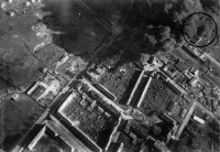 Калининград - Штурмовики советской 182-й ШАД наносят удар по объектам в Кенигсберге.