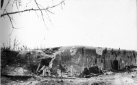 Калининград - Бетонное убежище, разрушенное и захваченное советскими войсками во время штурма крепости Кенигсберг