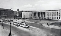 Калининград - Кёнигсберг. (Калининград)  Северный вокзал. Адольф Гитлер платц.