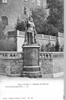 Калининград - Кёнигсберг  Памятник Кайзеру Вильгельму I. Замок.
