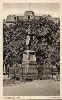 Калининград - Koenigsberg. Kant-Denkmal.