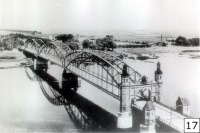 Советск - Мост Королевы Луизы перед войной. Весеннее половодье.