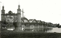 Советск - Советск. Восстановленный мост Королевы Луизы с деревянными пролётами.